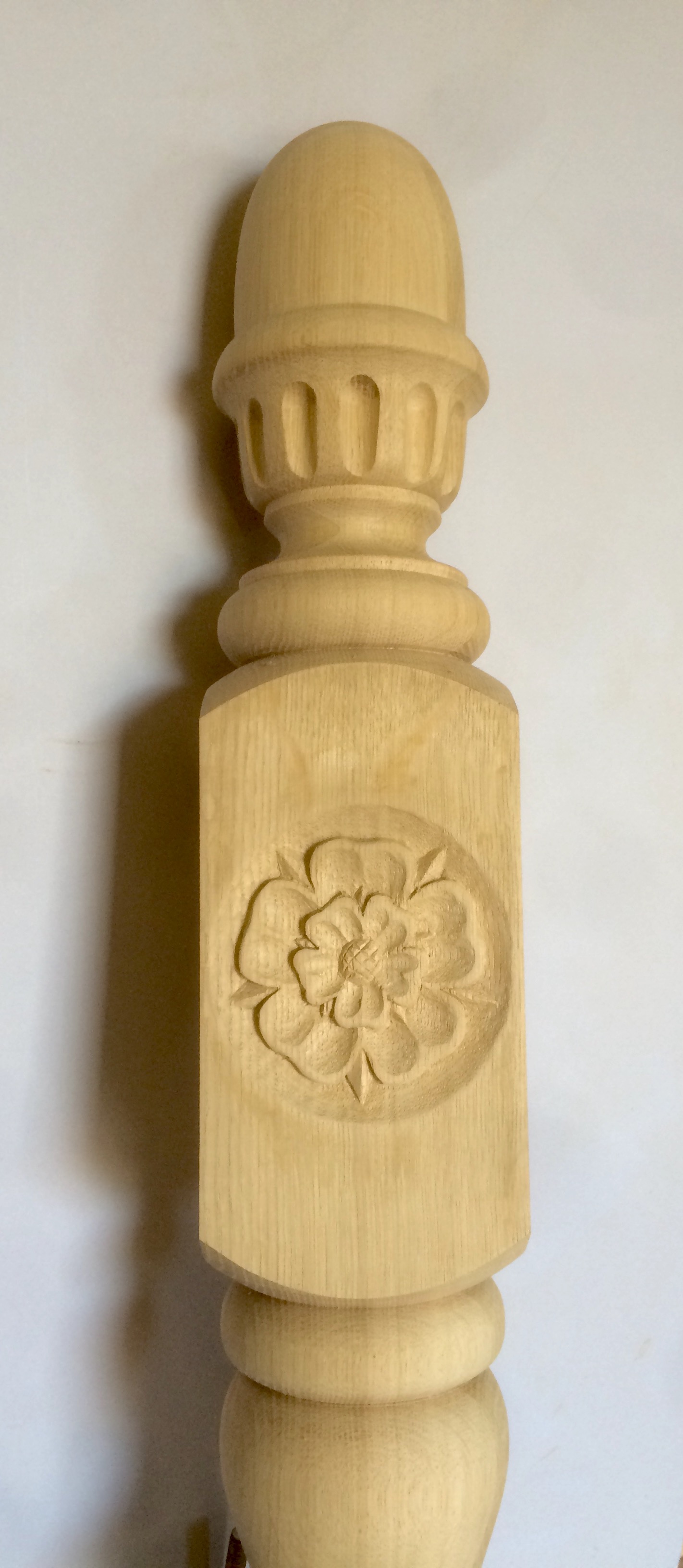 carve newel post